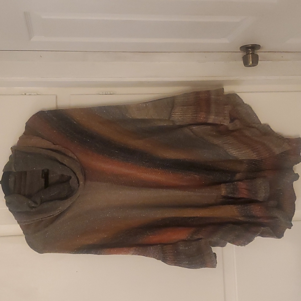 Rebecca Elliot Turtleneck Poncho oversized size S/M